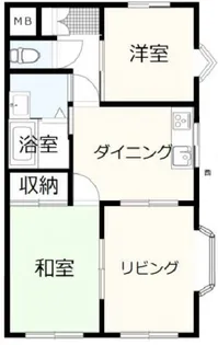 ナカジマビル・5【5階】の間取り