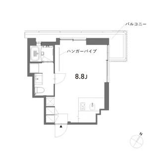 alefia【7階】の間取り
