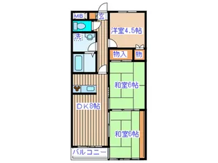 M.I.K-BUILDING【2階】の間取り