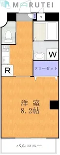 タイムフォートスギザキ【6階】の間取り