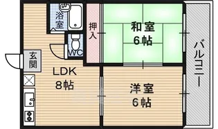 岡田ビル【2階】の間取り
