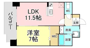 LEON篠崎橋【9階】の間取り