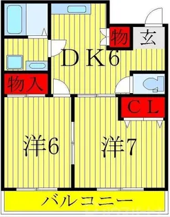 マーヴェラスマンション【1階】の間取り