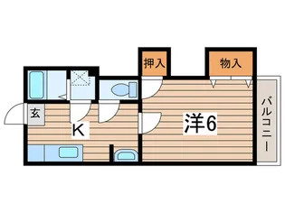 千代田マンション【3階】の間取り