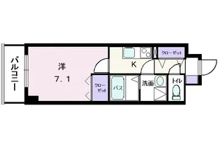 クラウドヒル墨田【2階】の間取り
