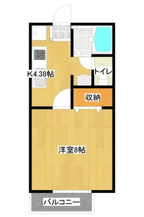 サンヒルズ常盤【1階】の間取り