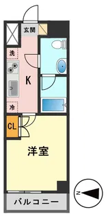 HYs新小岩【7階】の間取り