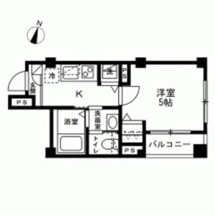 メゾン・ボヌール【2階】の間取り