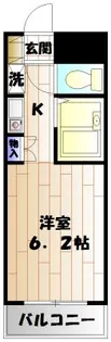 ハイツパシフィック【1階】の間取り