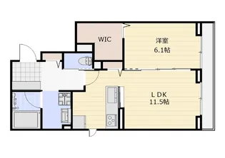カームブランシェ【1階】の間取り