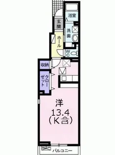 グラン・ナリーバ【1階】の間取り