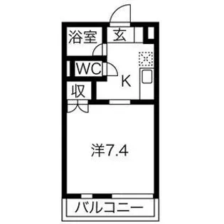 レジデンス泉が丘【3階】の間取り