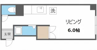 エーエムエスII【1階】の間取り