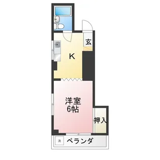 シティフラワー【3階】の間取り