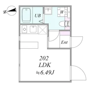 trias ikejiri【2階】の間取り