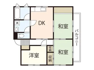 ディアコート海老園【3階】の間取り