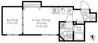 CREATIF池袋本町【3階】の間取り