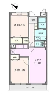 アビタシオン【3階】の間取り
