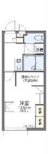 レオパレスTIIDAII【1階】の間取り