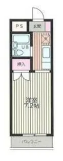パレスアオキ【4階】の間取り