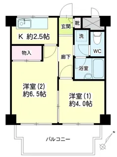 ゴールドハイツ金子【3階】の間取り