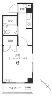 ハイツオリーブ【3階】の間取り