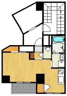 東京都北区王子本町1【マンション】の間取り