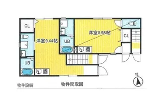 AI暁【1階】の間取り