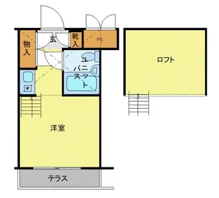 ハローレジデンス西葛西【5階】の間取り