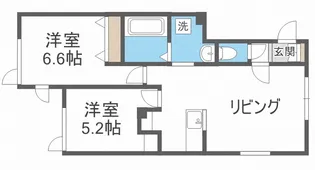 CASA DE NIRO DUE【2階】の間取り