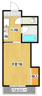 ビヴァッチェ553【3階】の間取り