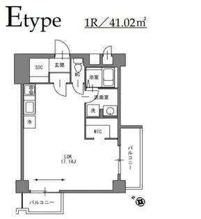 静岡泉町エンブルコート【2階】の間取り