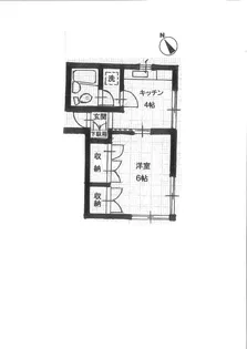 メゾンエイワ【1階】の間取り