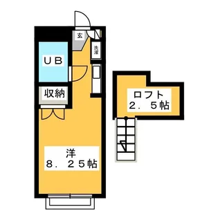 リドレス【2階】の間取り