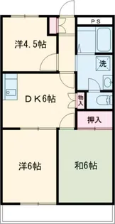 パッション・エスポア【1階】の間取り