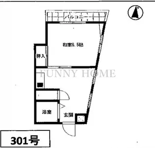 東京都世田谷区赤堤4【マンション】の間取り