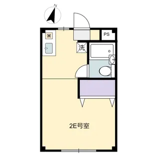 鳥取県倉吉市上井町1【アパート】の間取り