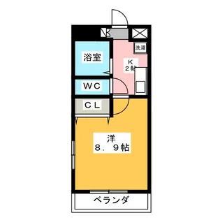 ドリームワン【4階】の間取り