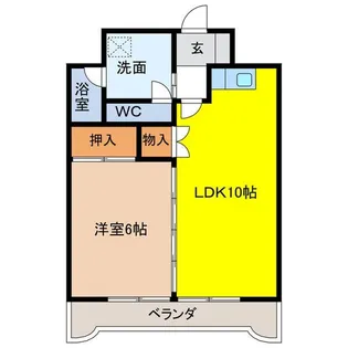 エピセル21【4階】の間取り