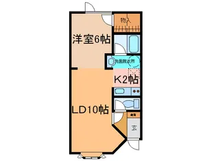 ベネッセI【1階】の間取り