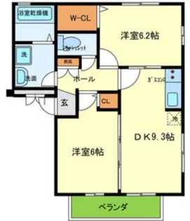 free bird B棟【3階】の間取り
