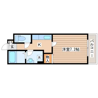 グリーンハピー柏木【1階】の間取り