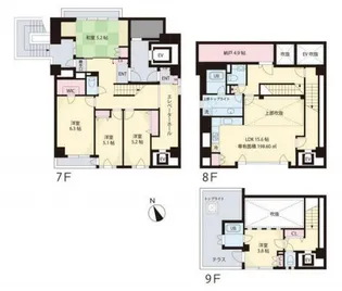 アーク阿佐ヶ谷の間取り