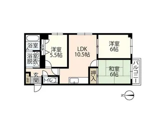 宮田ビル【4階】の間取り