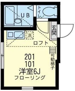 横濱マリーナ・ベイ3【1階】の間取り