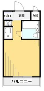 東京都府中市若松町4【マンション】の間取り
