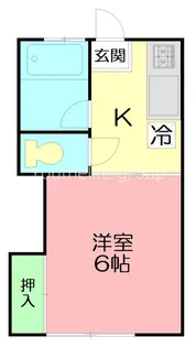 トーランス【2階】の間取り