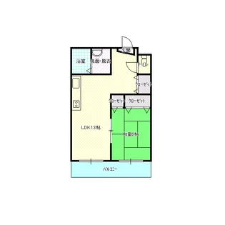 ラ・ピアッツァ【2階】の間取り