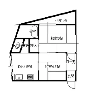 内田マンション【3階】の間取り