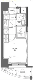 AZEST西巣鴨【7階】の間取り